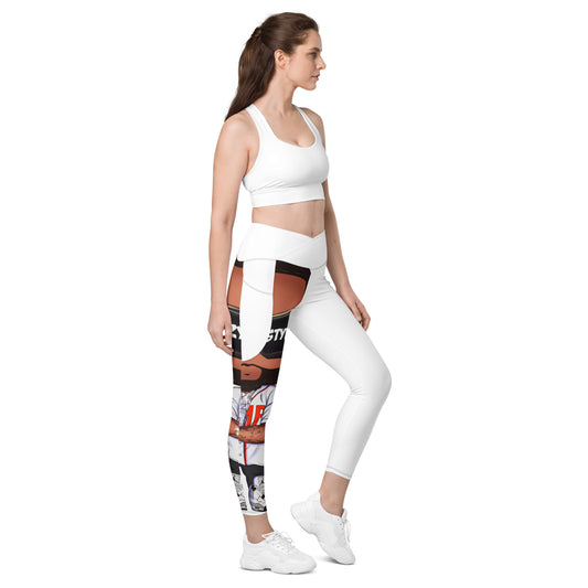 Swazy Love is Love Crossover leggings with pockets