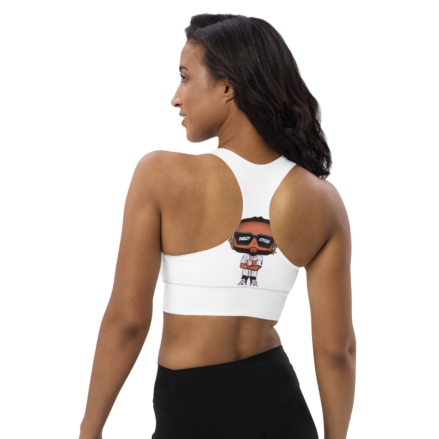 Swazy Love Is Love Longline sports bra