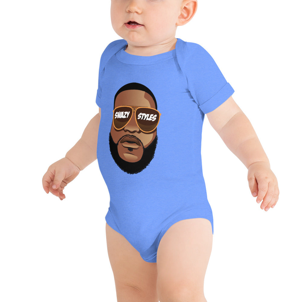 Swazy Face Baby short sleeve one piece