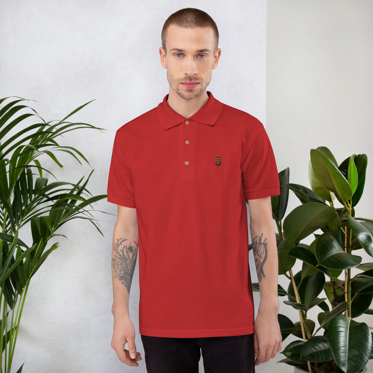 Swazy Embroidered Polo Shirt