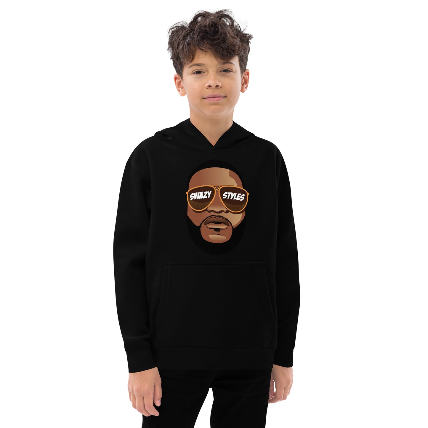 Swazy Face Kids fleece hoodie