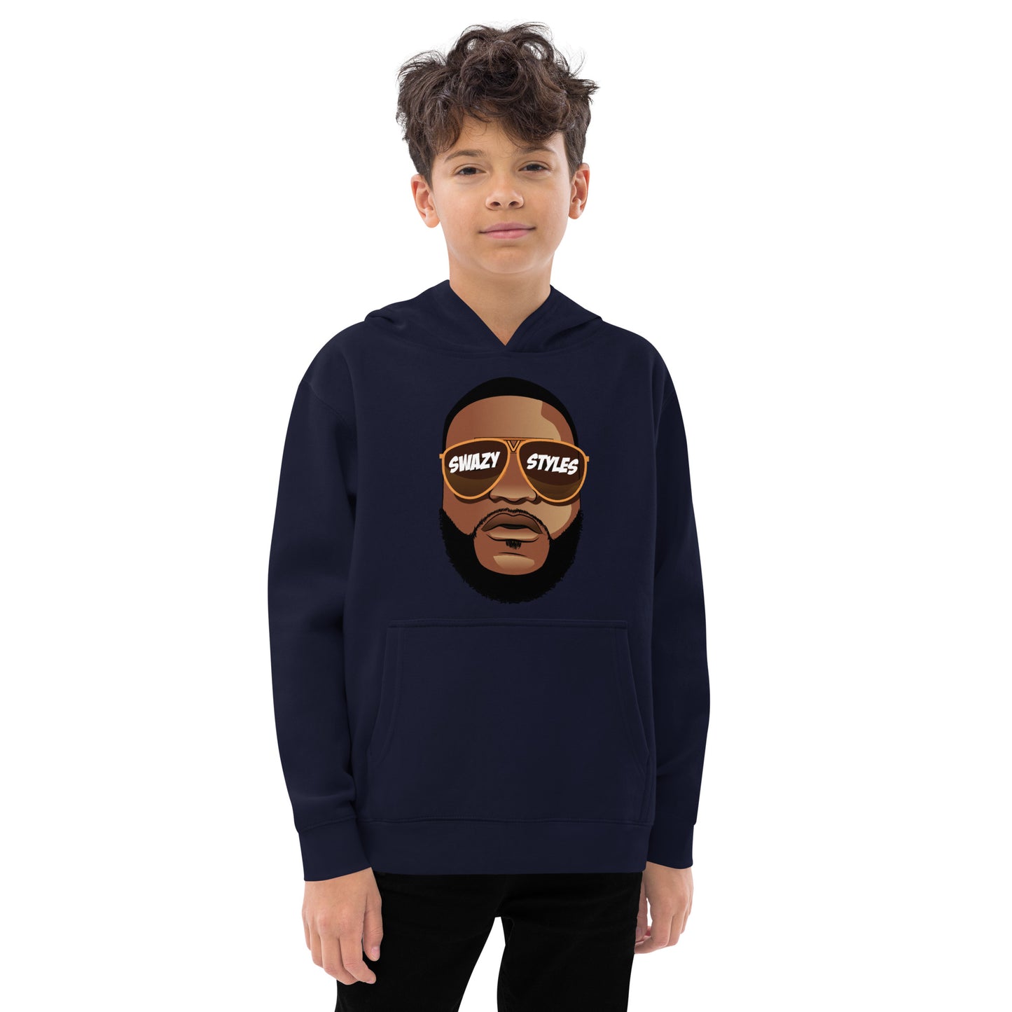 Swazy Face Kids fleece hoodie