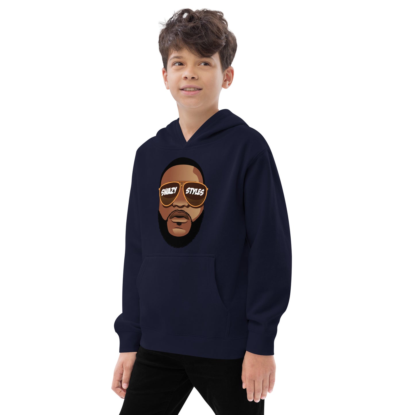 Swazy Face Kids fleece hoodie