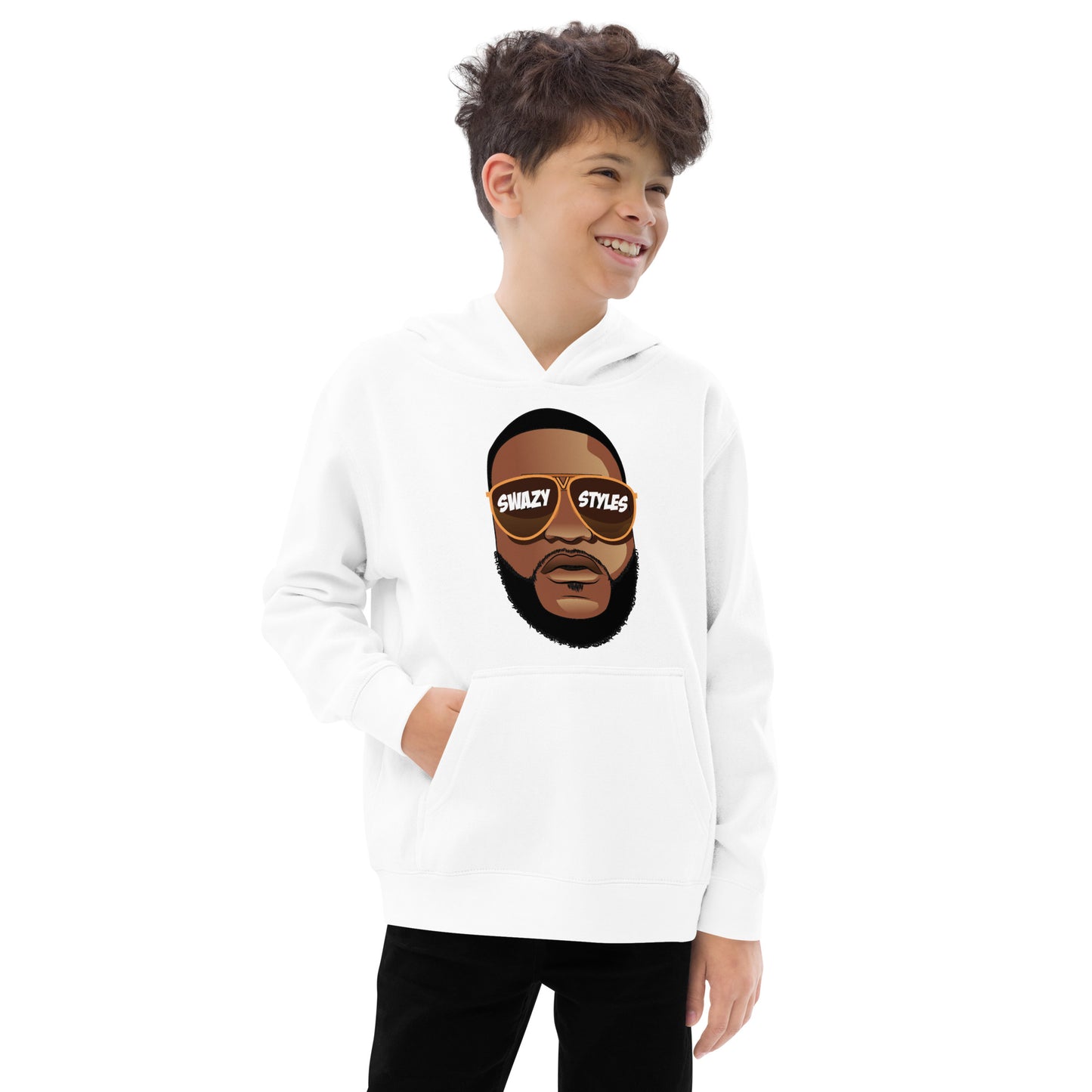 Swazy Face Kids fleece hoodie