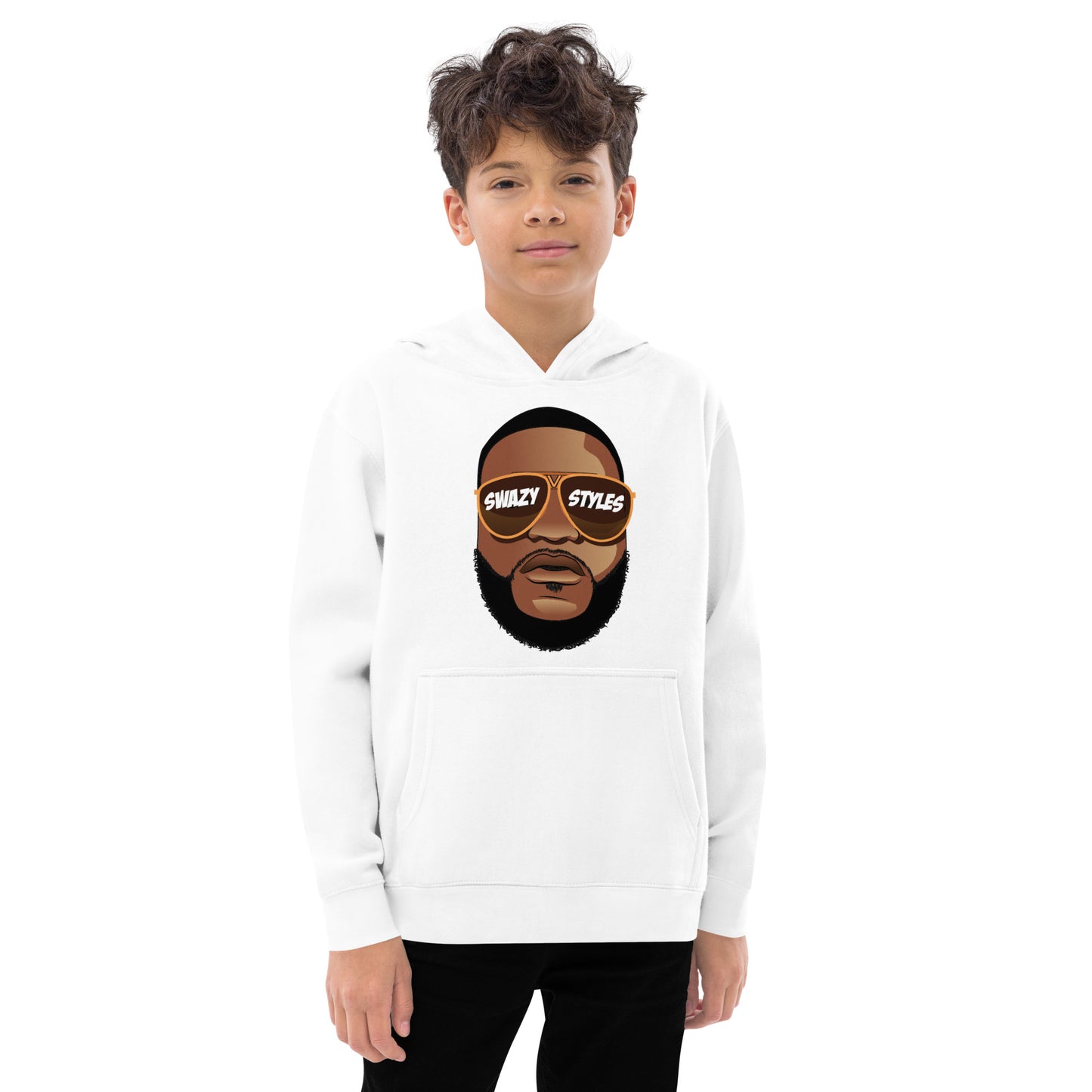 Swazy Face Kids fleece hoodie