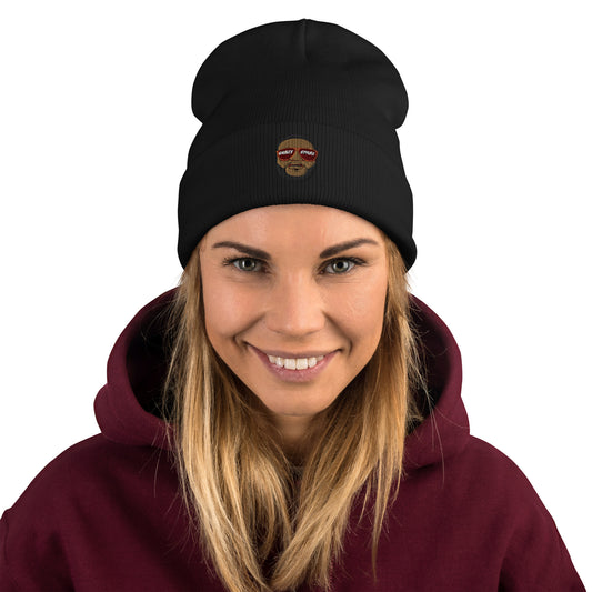 Swazy Face Embroidered Beanie