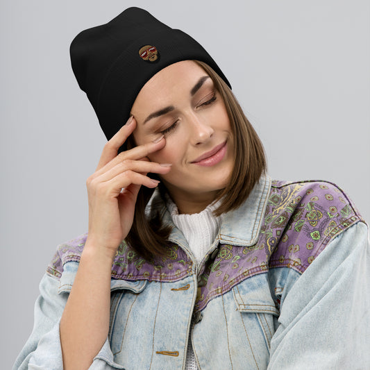 Swazy Embroidered Beanie