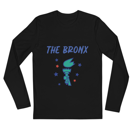 The Bronx Long Sleeve Fitted Crew