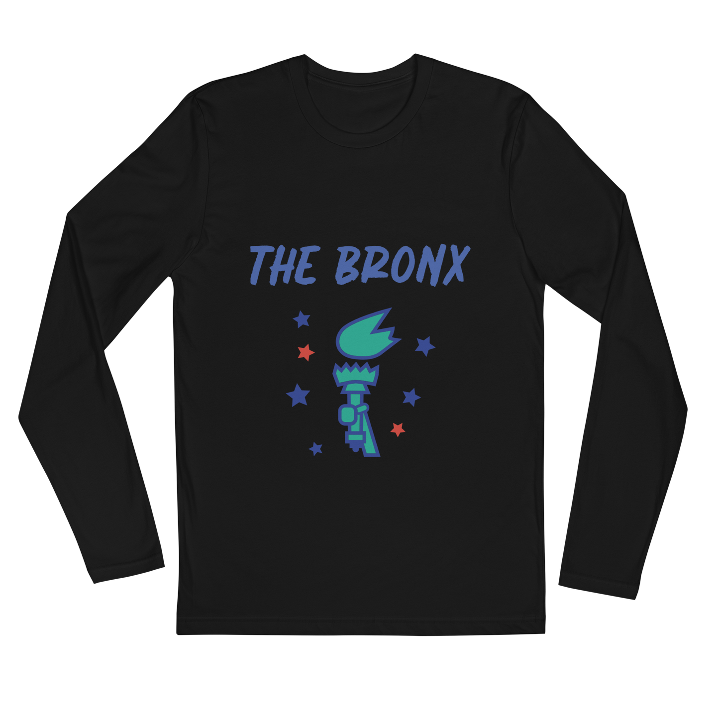 The Bronx Long Sleeve Fitted Crew