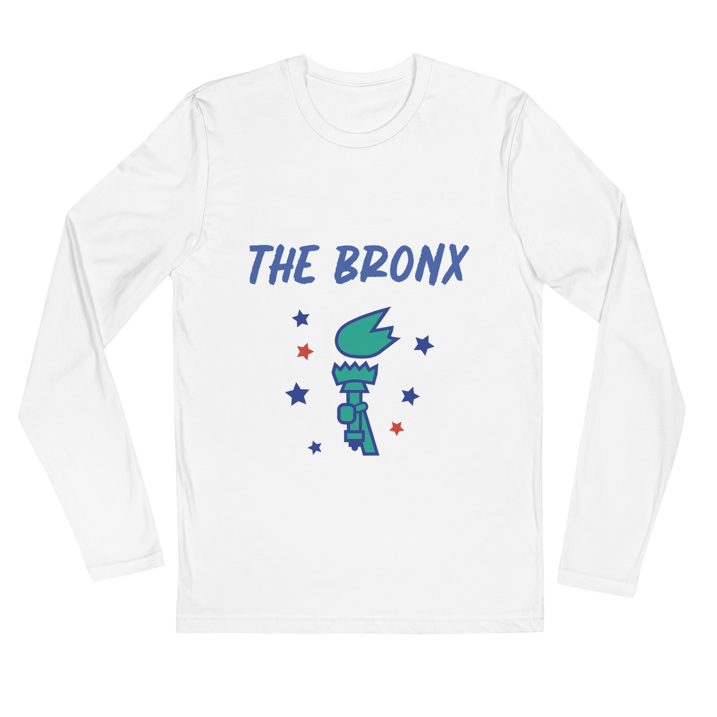 The Bronx Long Sleeve Fitted Crew