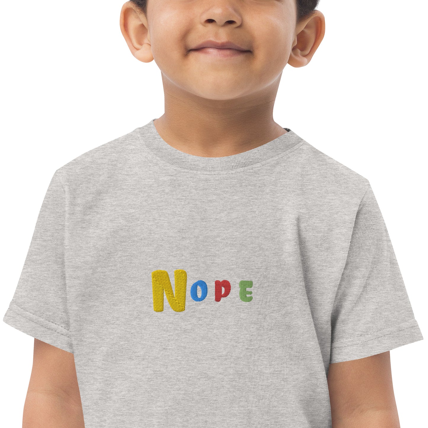 Nope Toddler jersey t-shirt