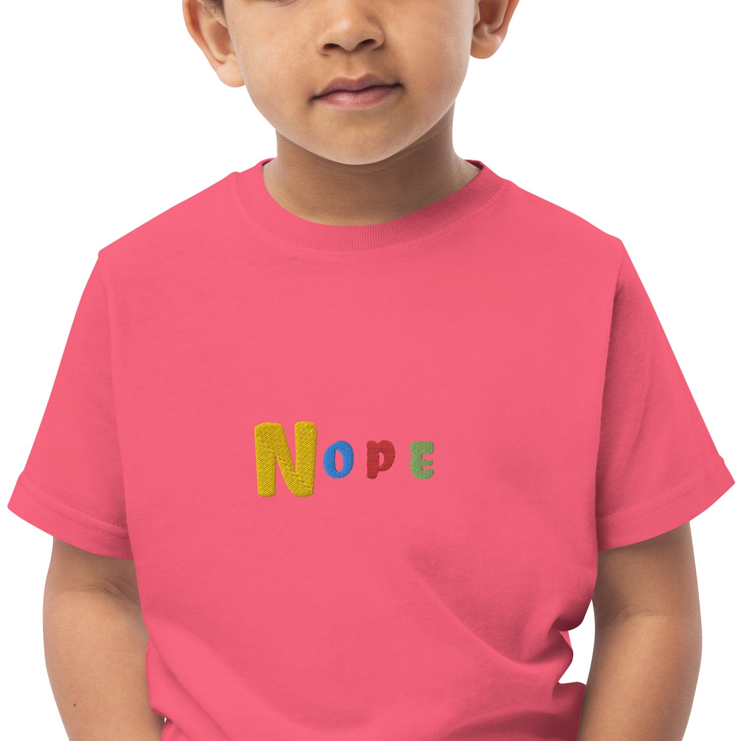 Nope Toddler jersey t-shirt