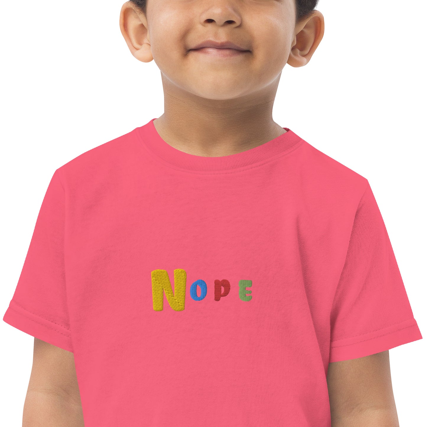 Nope Toddler jersey t-shirt