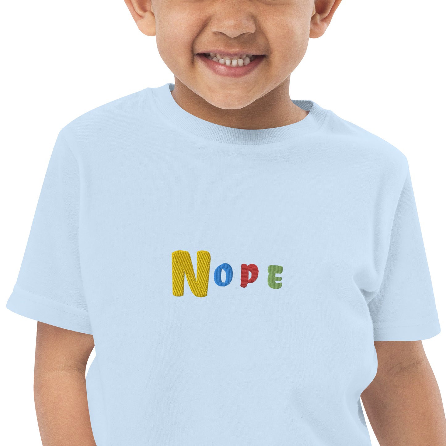 Nope Toddler jersey t-shirt