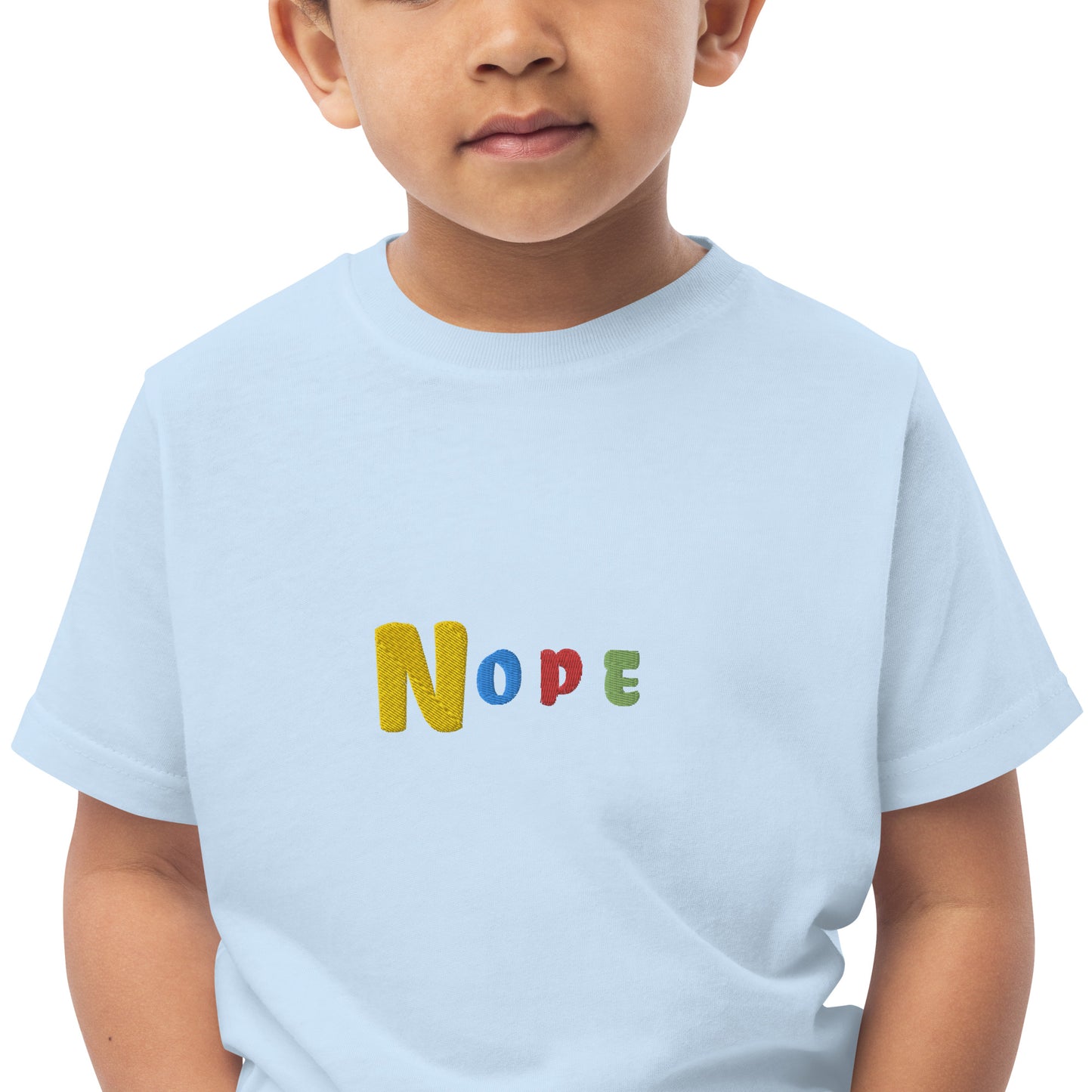 Nope Toddler jersey t-shirt