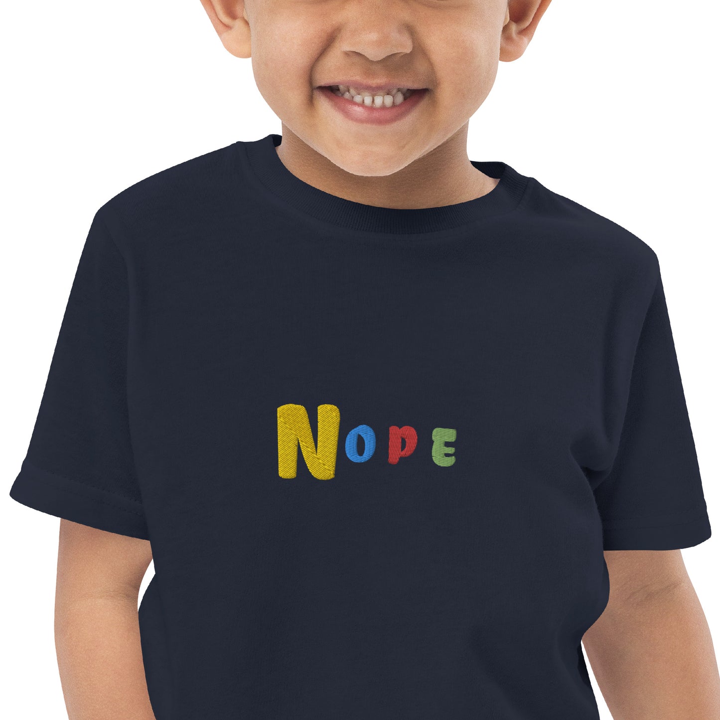 Nope Toddler jersey t-shirt