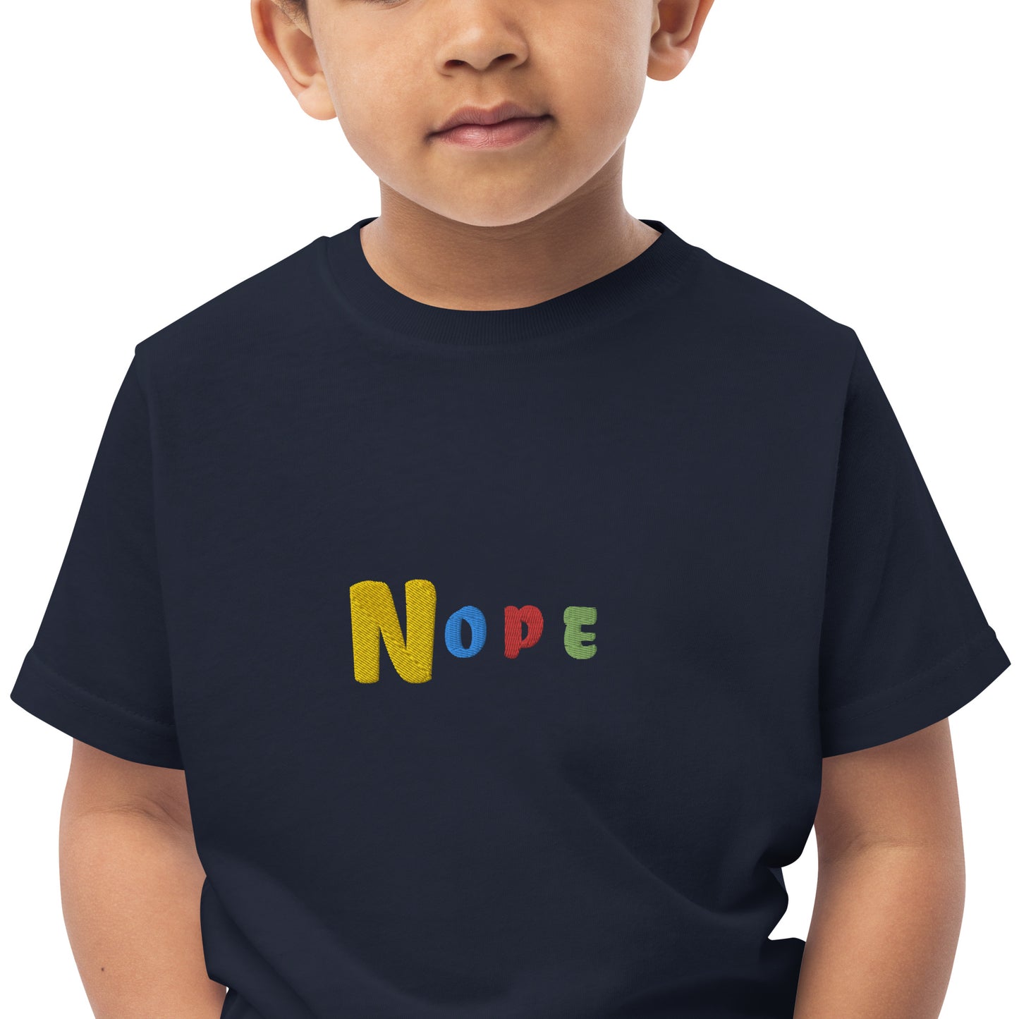 Nope Toddler jersey t-shirt