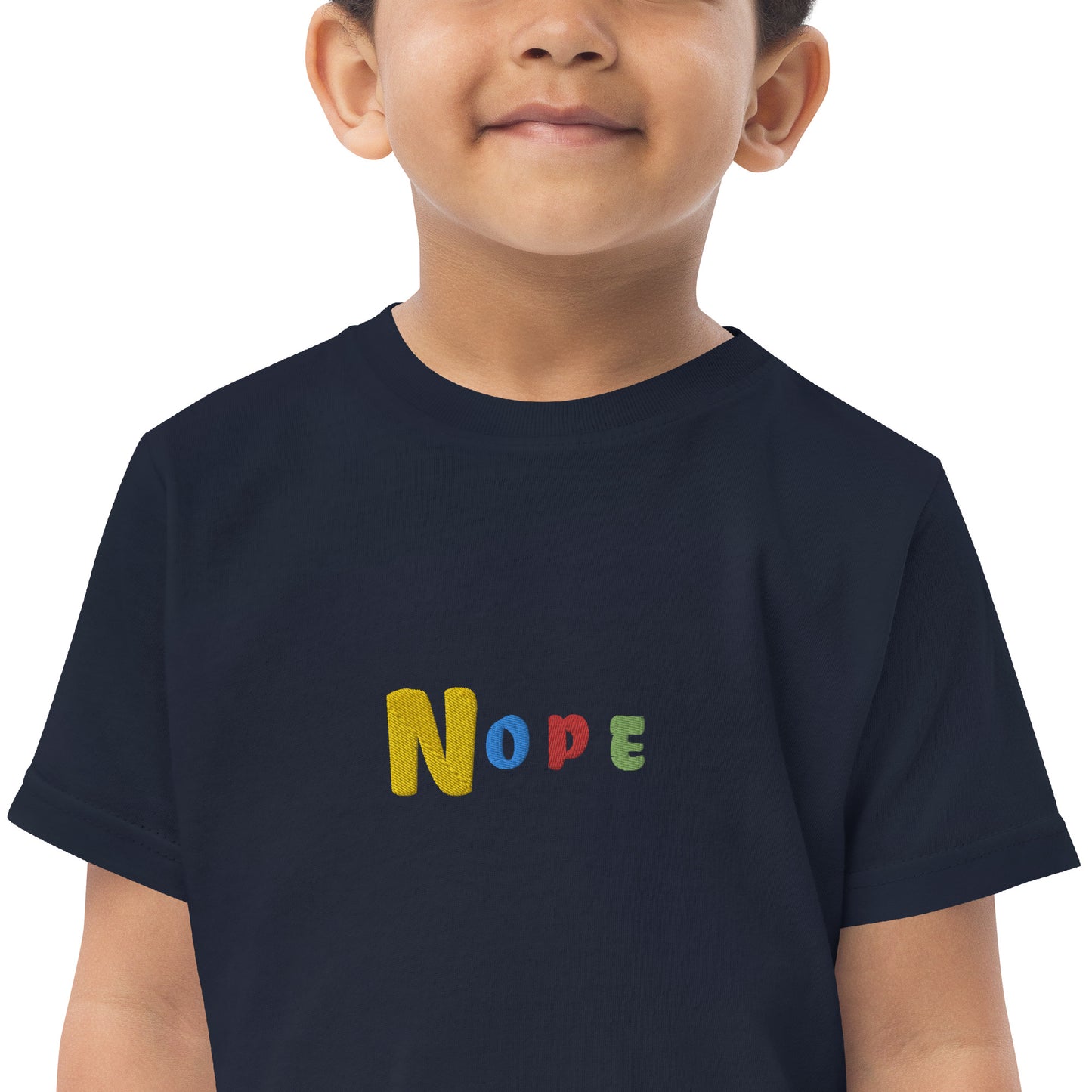 Nope Toddler jersey t-shirt