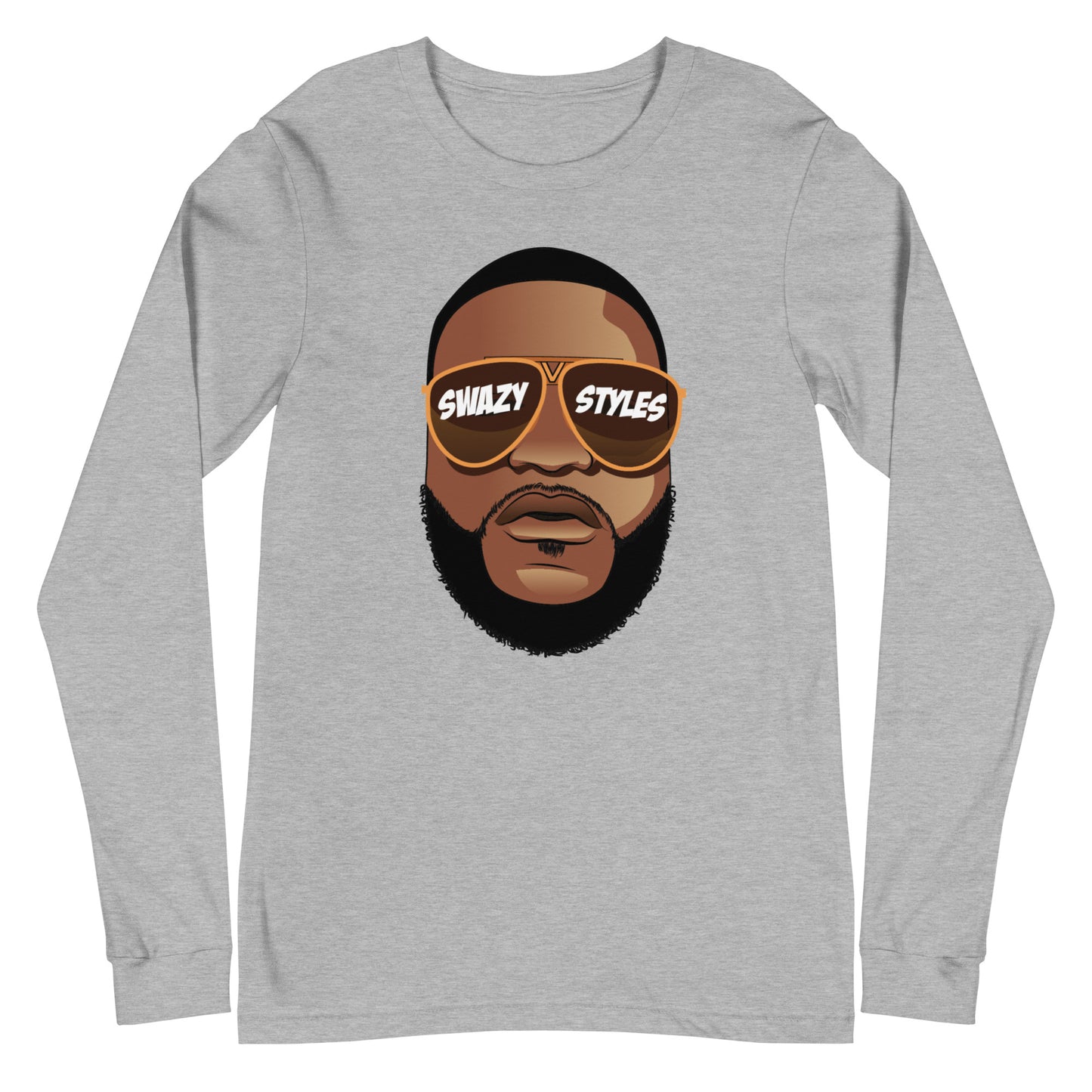 Swazy Face Unisex Long Sleeve Tee