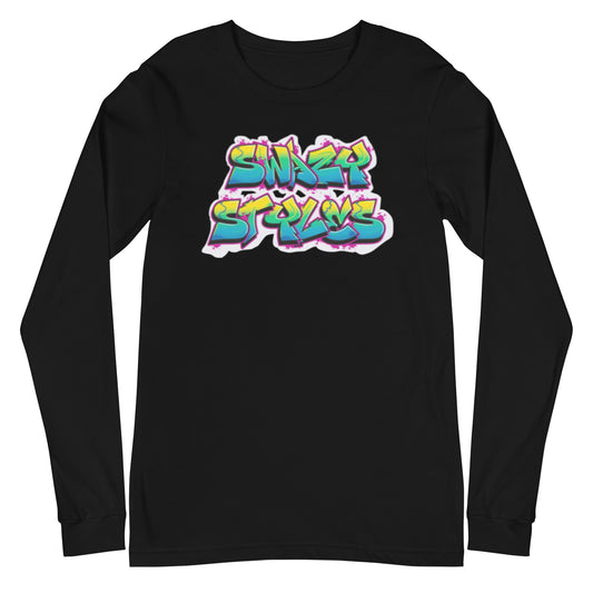 Swazy Graffiti Unisex Long Sleeve Tee