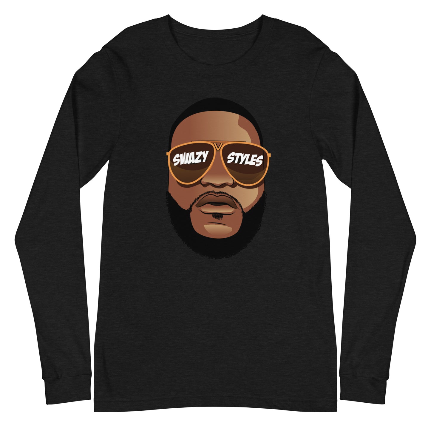 Swazy Face Unisex Long Sleeve Tee