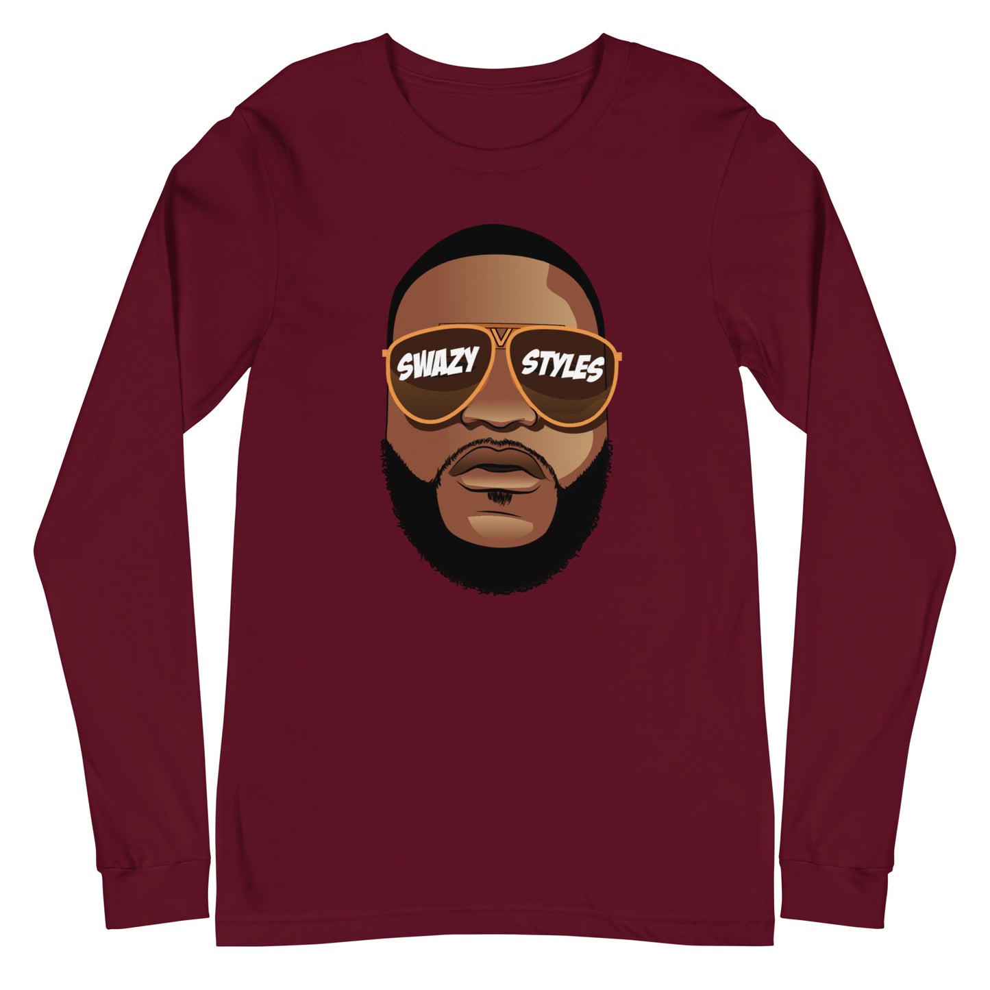 Swazy Face Unisex Long Sleeve Tee