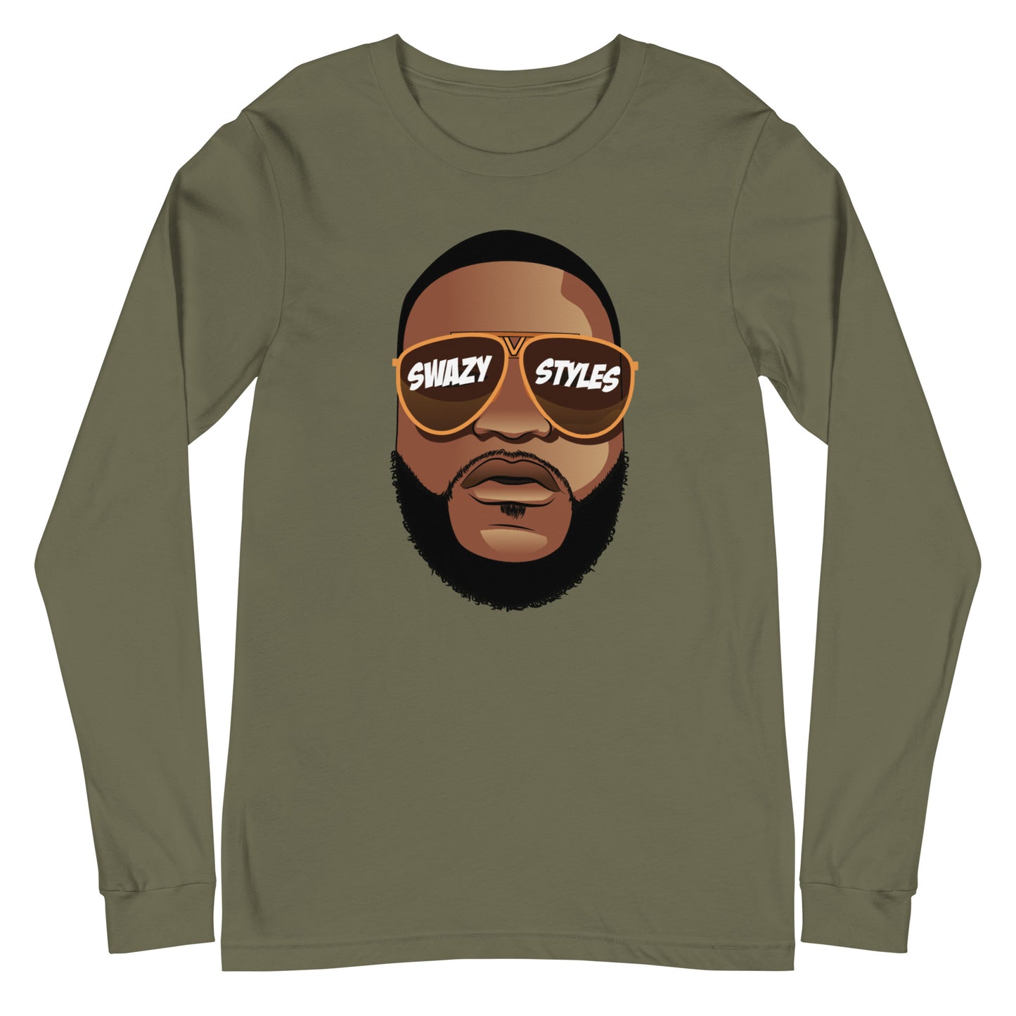 Swazy Face Unisex Long Sleeve Tee