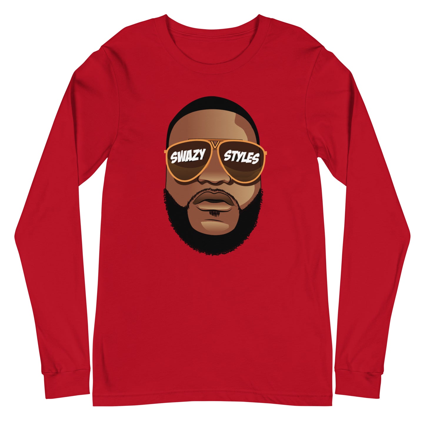 Swazy Face Unisex Long Sleeve Tee