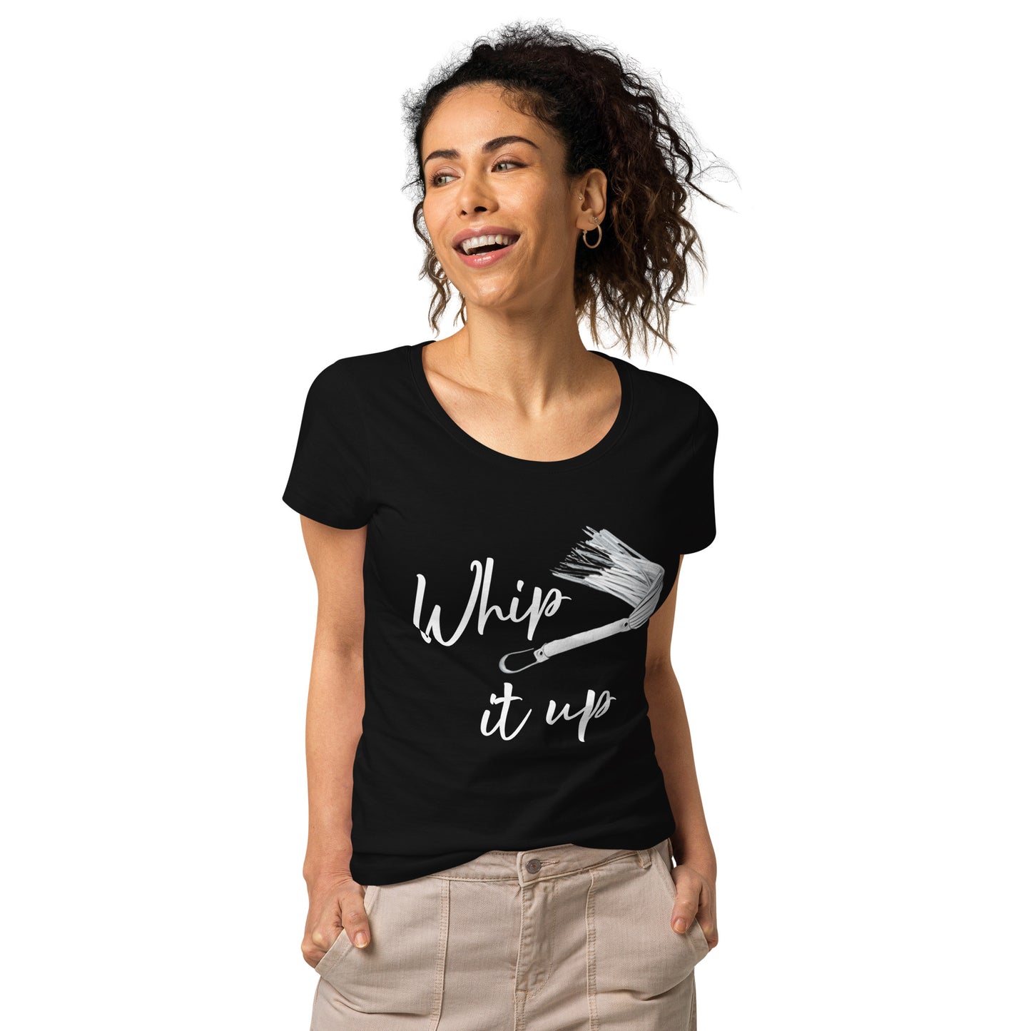 Whip it Up Women’s basic organic t-shirt Limited addition