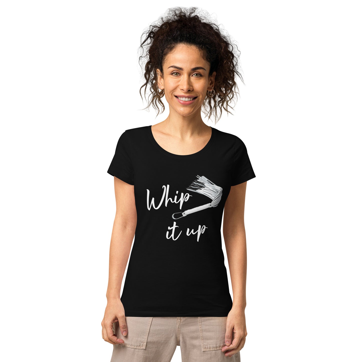 Whip it Up Women’s basic organic t-shirt Limited addition