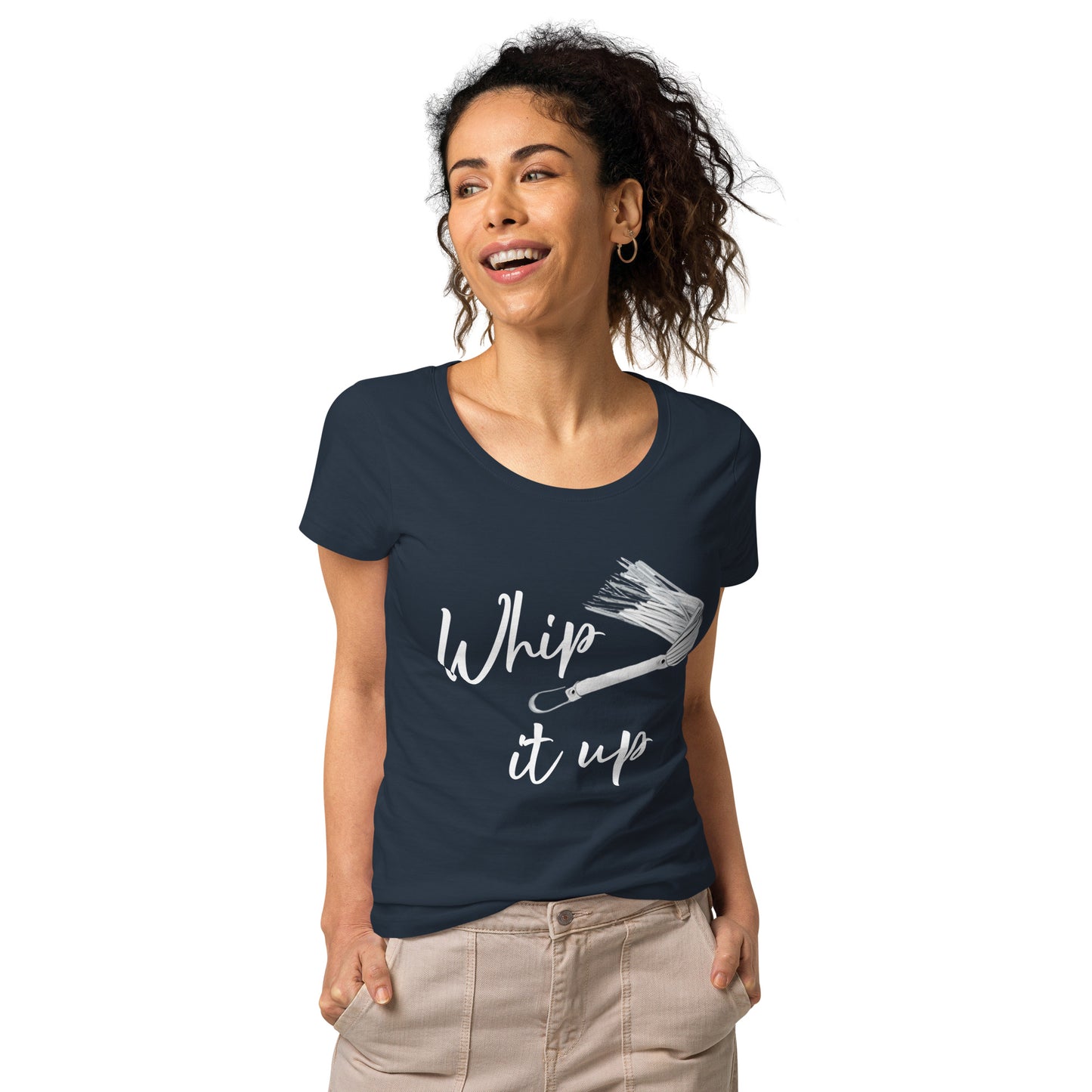 Whip it Up Women’s basic organic t-shirt Limited addition