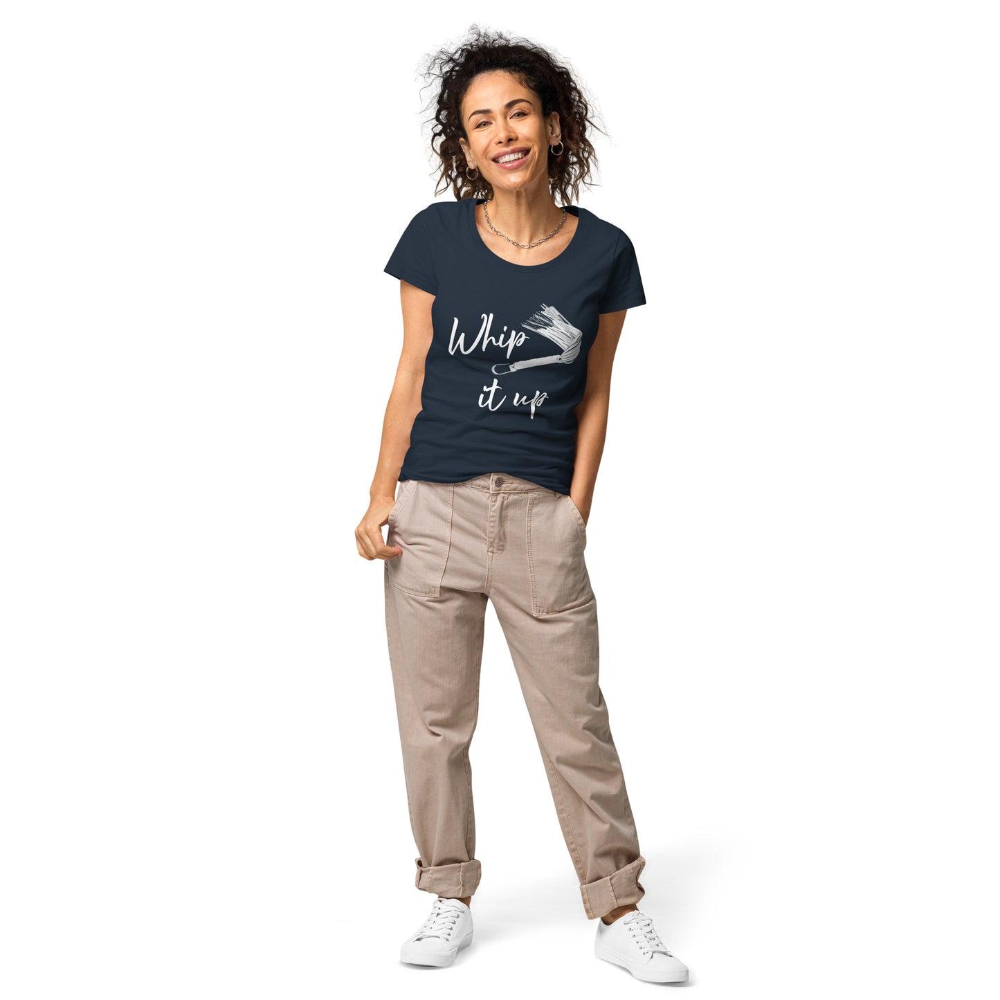 Whip it Up Women’s basic organic t-shirt Limited addition