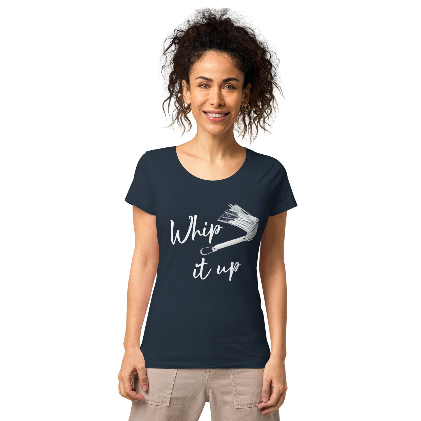 Whip it Up Women’s basic organic t-shirt Limited addition