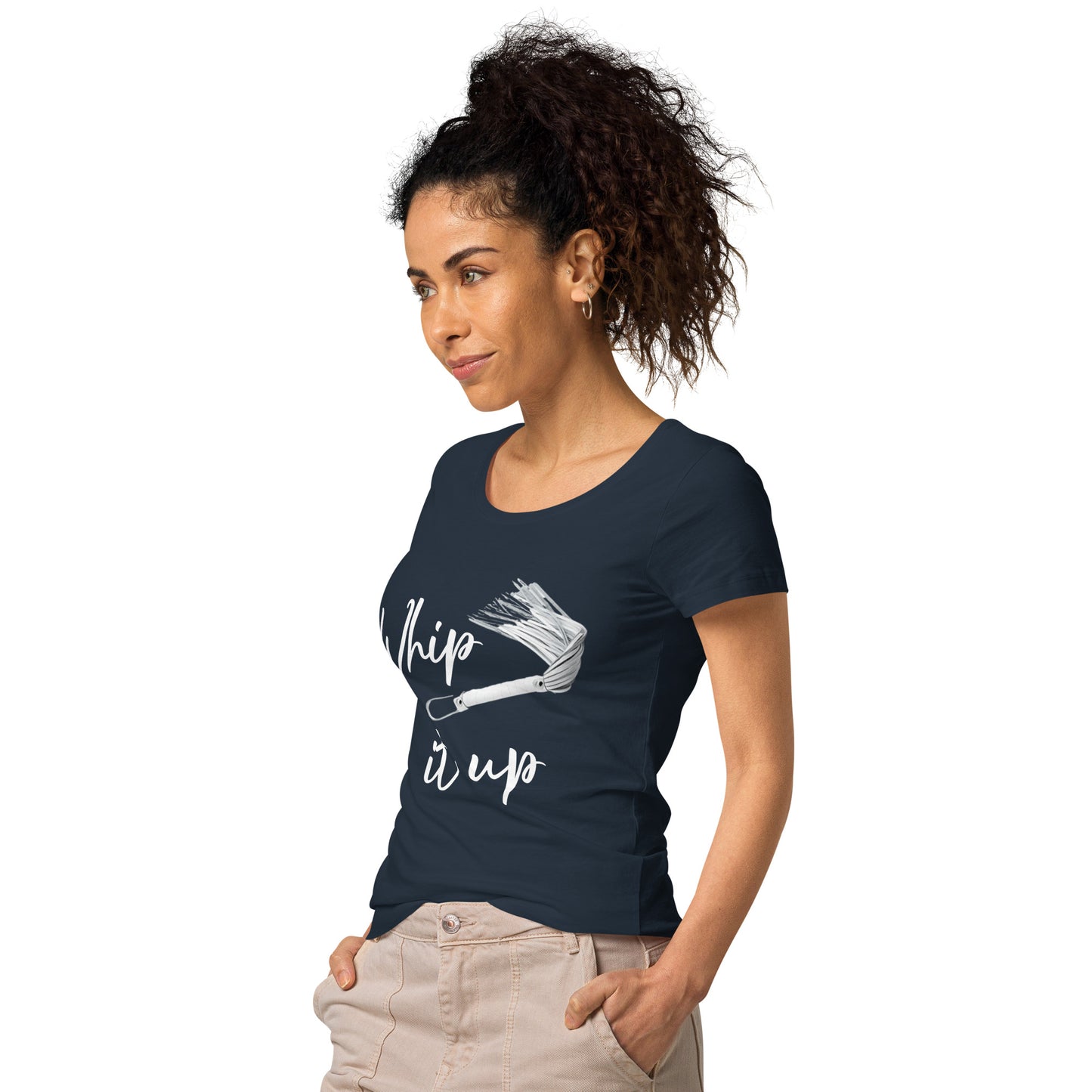 Whip it Up Women’s basic organic t-shirt Limited addition