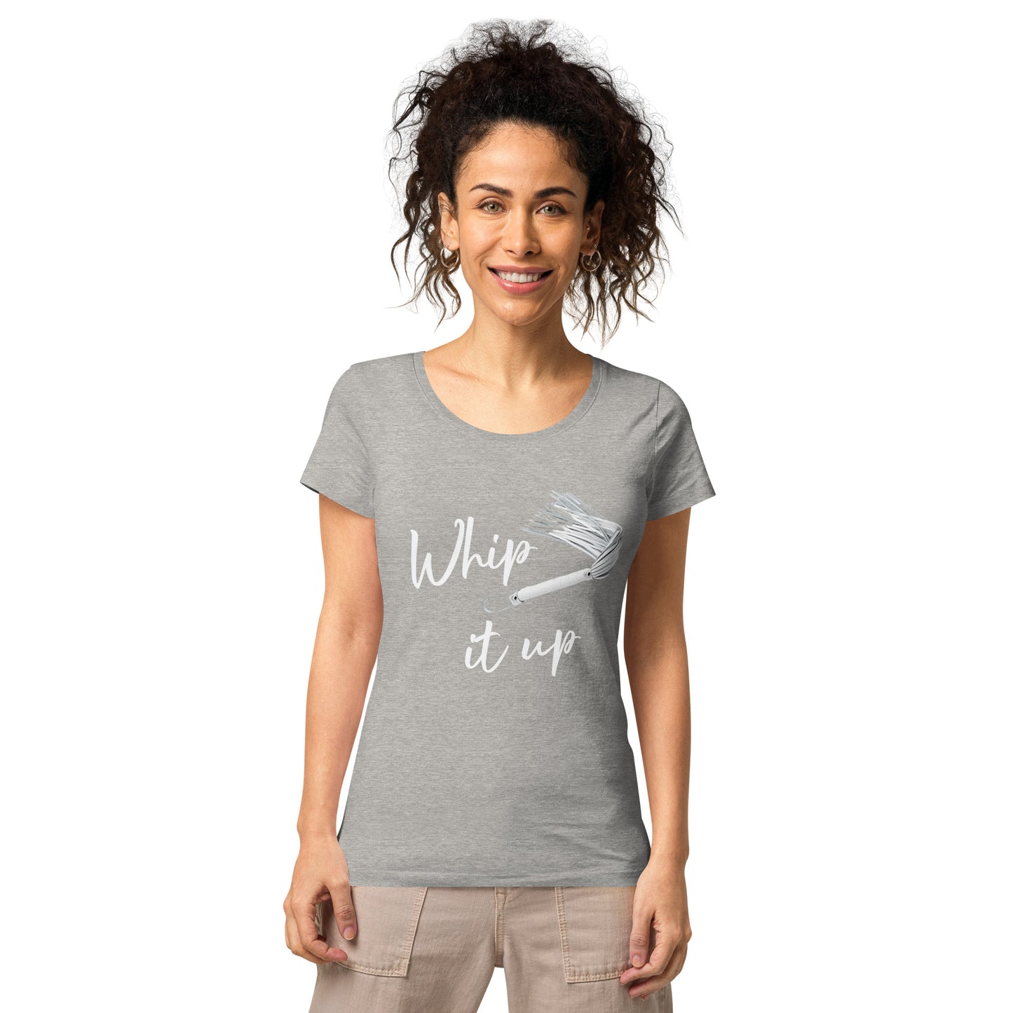 Whip it Up Women’s basic organic t-shirt Limited addition