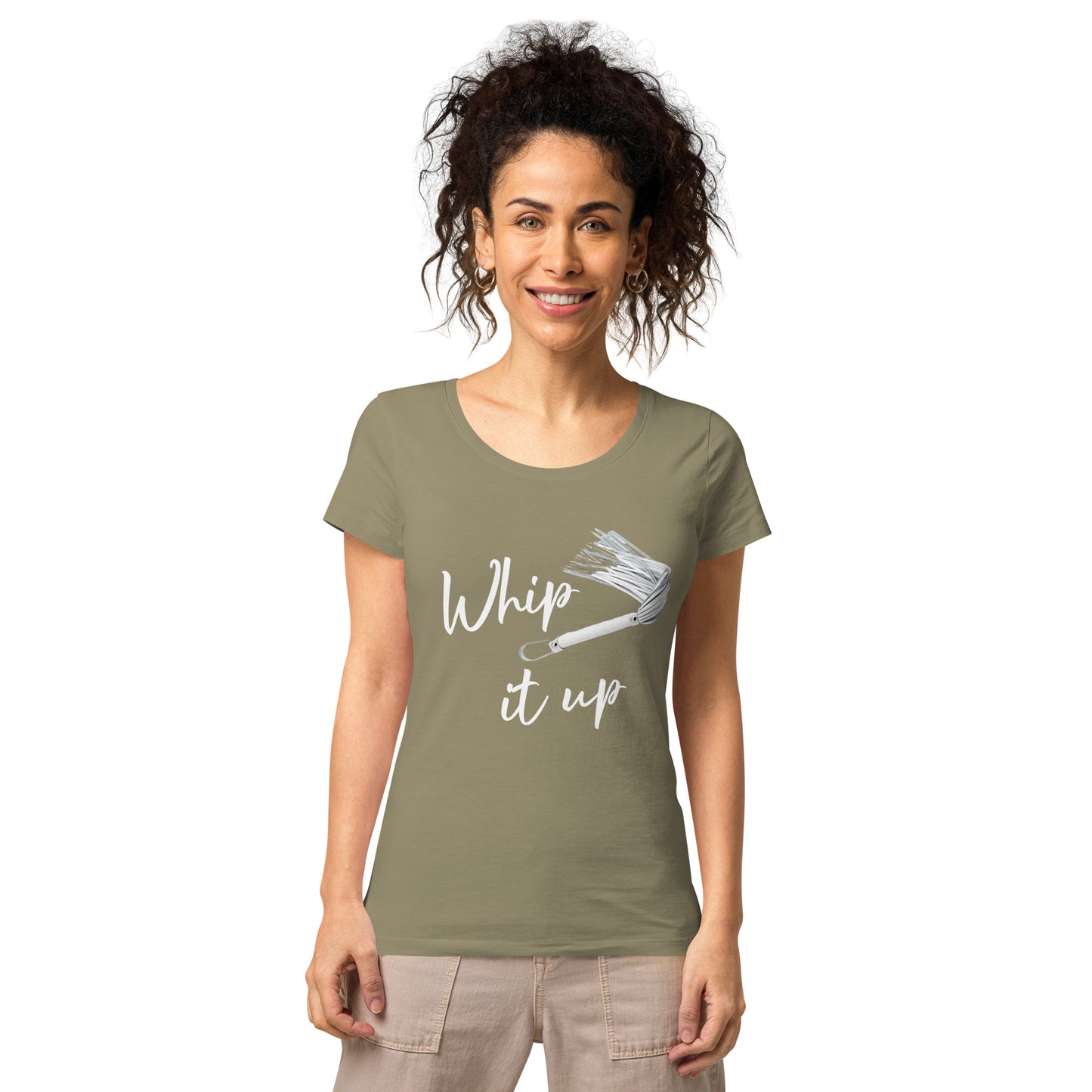 Whip it Up Women’s basic organic t-shirt Limited addition