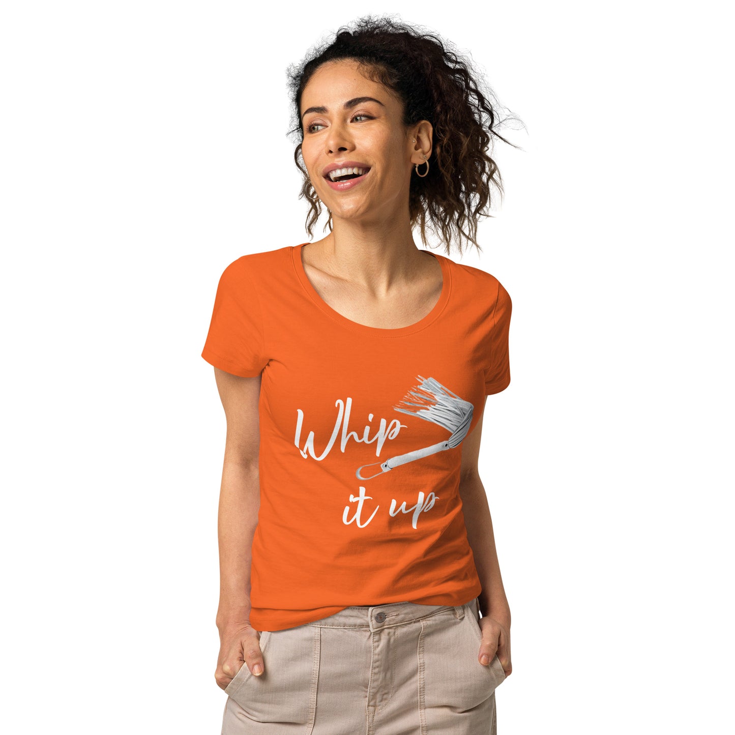 Whip it Up Women’s basic organic t-shirt Limited addition