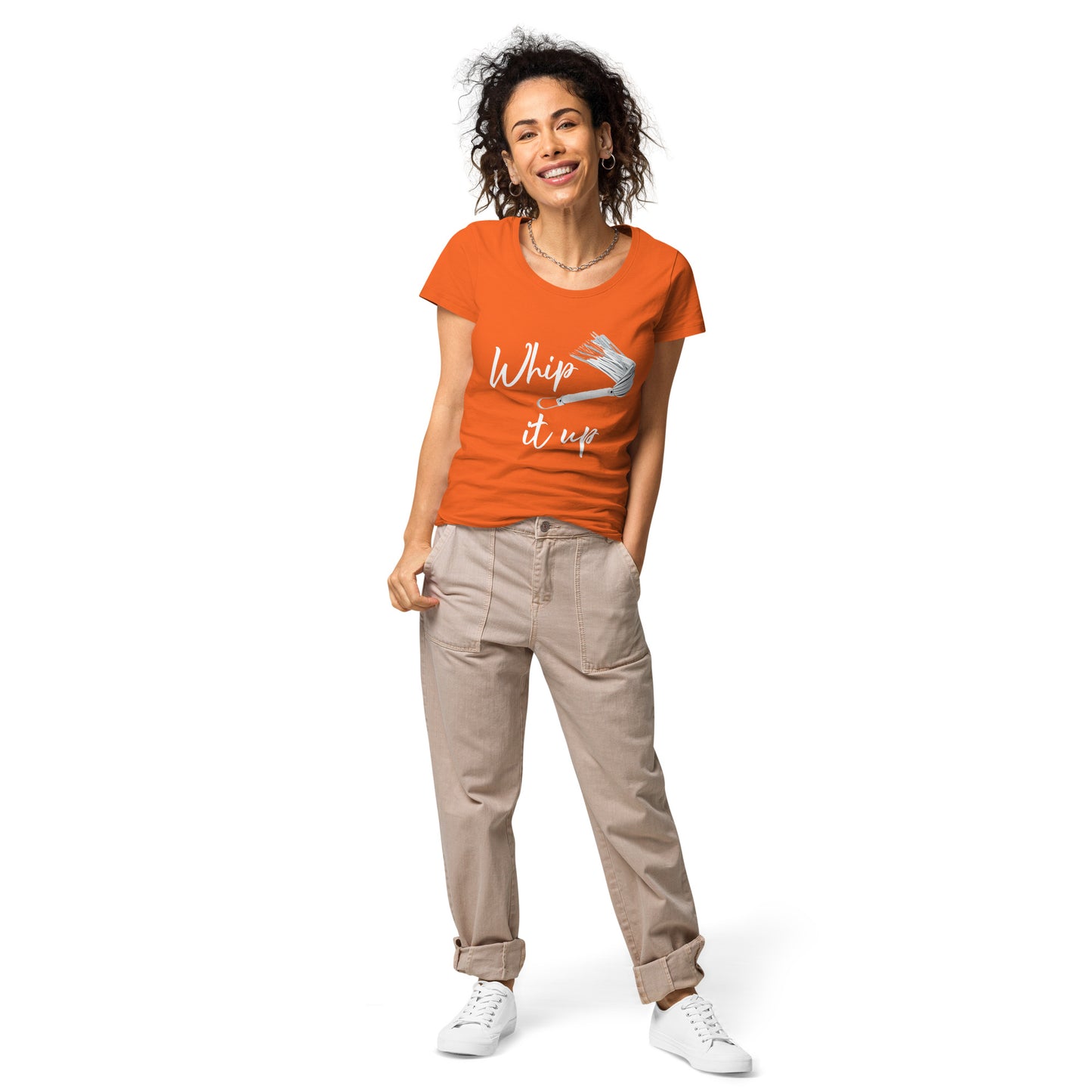 Whip it Up Women’s basic organic t-shirt Limited addition