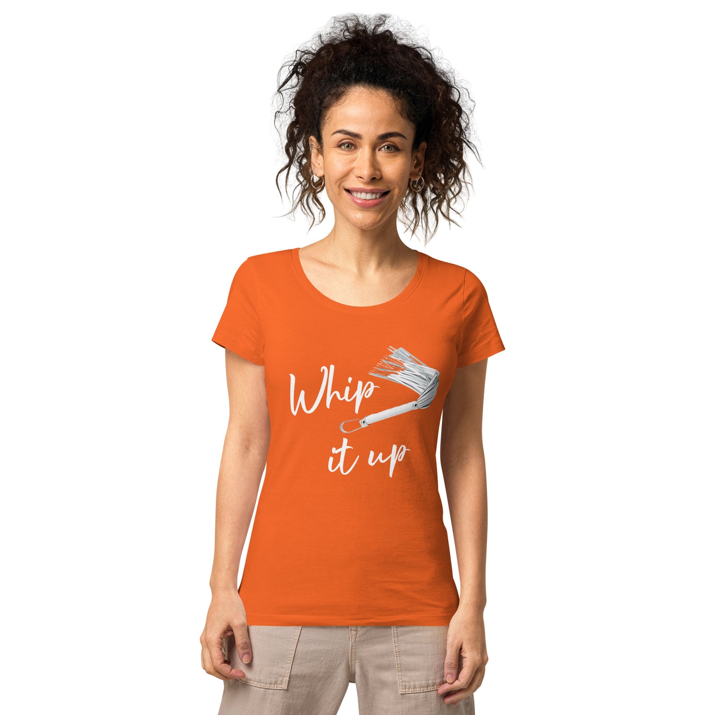 Whip it Up Women’s basic organic t-shirt Limited addition