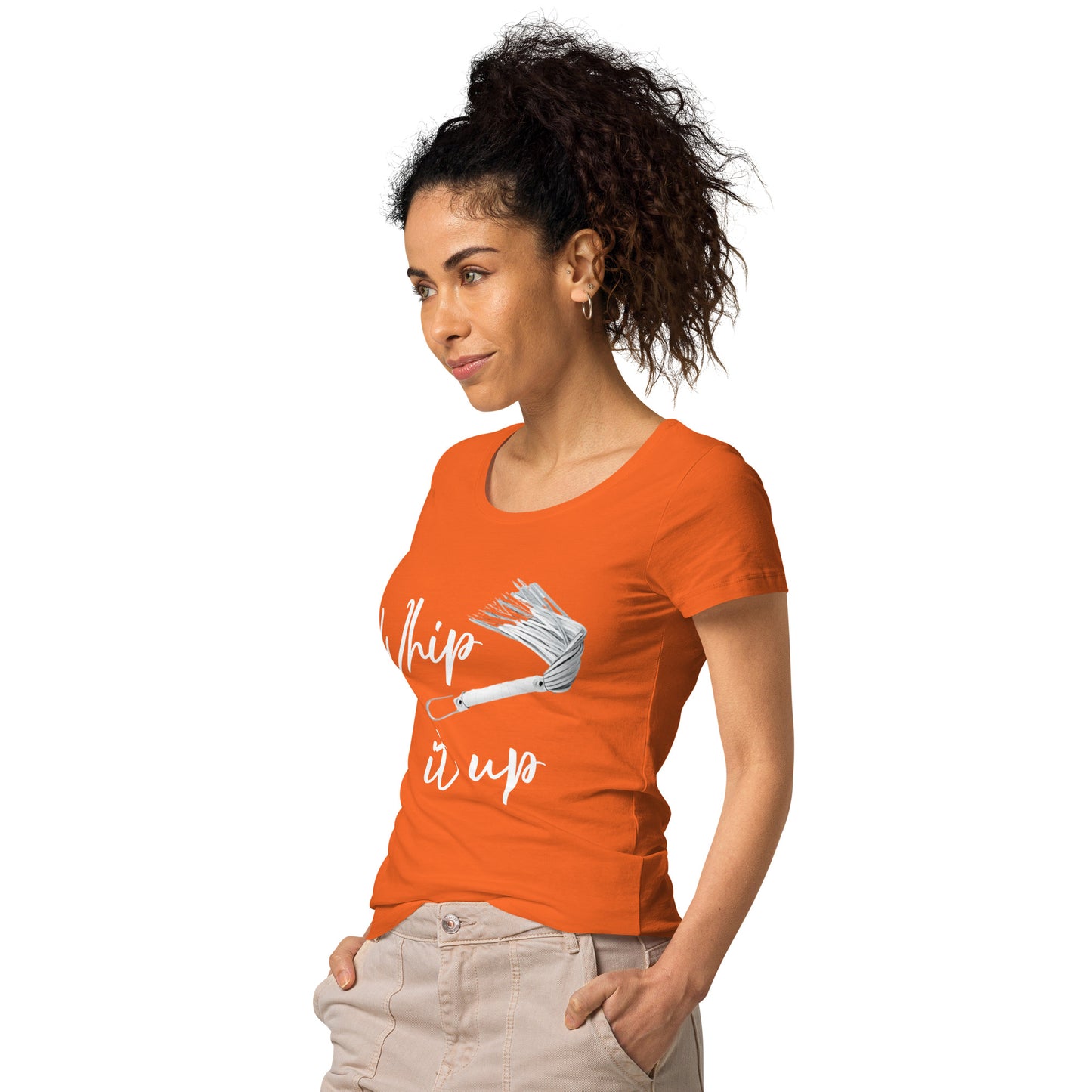 Whip it Up Women’s basic organic t-shirt Limited addition